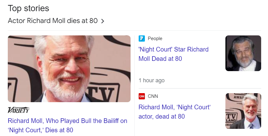 Richard Moll Night Court Actor Dies at 80 Cracktheircode Using